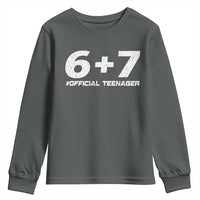 Funny 13th Birthday Official Teenager Youth Sweatshirt 13 Years Old Boys Kids
