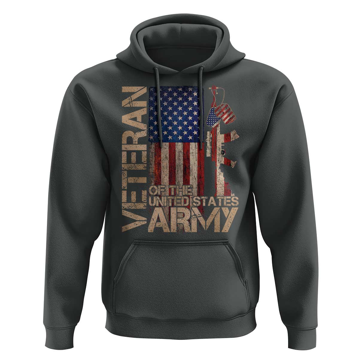 Veteran Of The United States Hoodie Army US Flag Veteran Patriotic