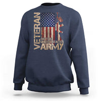 Veteran Of The United States Sweatshirt Army US Flag Veteran Patriotic