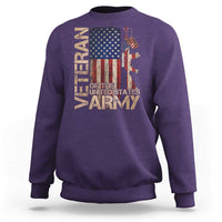 Veteran Of The United States Sweatshirt Army US Flag Veteran Patriotic