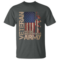 Veteran Of The United States T Shirt Army US Flag Veteran Patriotic