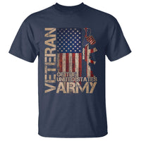 Veteran Of The United States T Shirt Army US Flag Veteran Patriotic