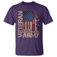 Veteran Of The United States T Shirt Army US Flag Veteran Patriotic