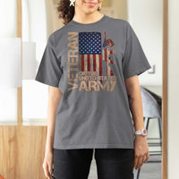 Veteran Of The United States T Shirt For Women Army US Flag Veteran Patriotic
