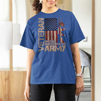 Veteran Of The United States T Shirt For Women Army US Flag Veteran Patriotic