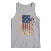 Veteran Of The United States Tank Top Army US Flag Veteran Patriotic
