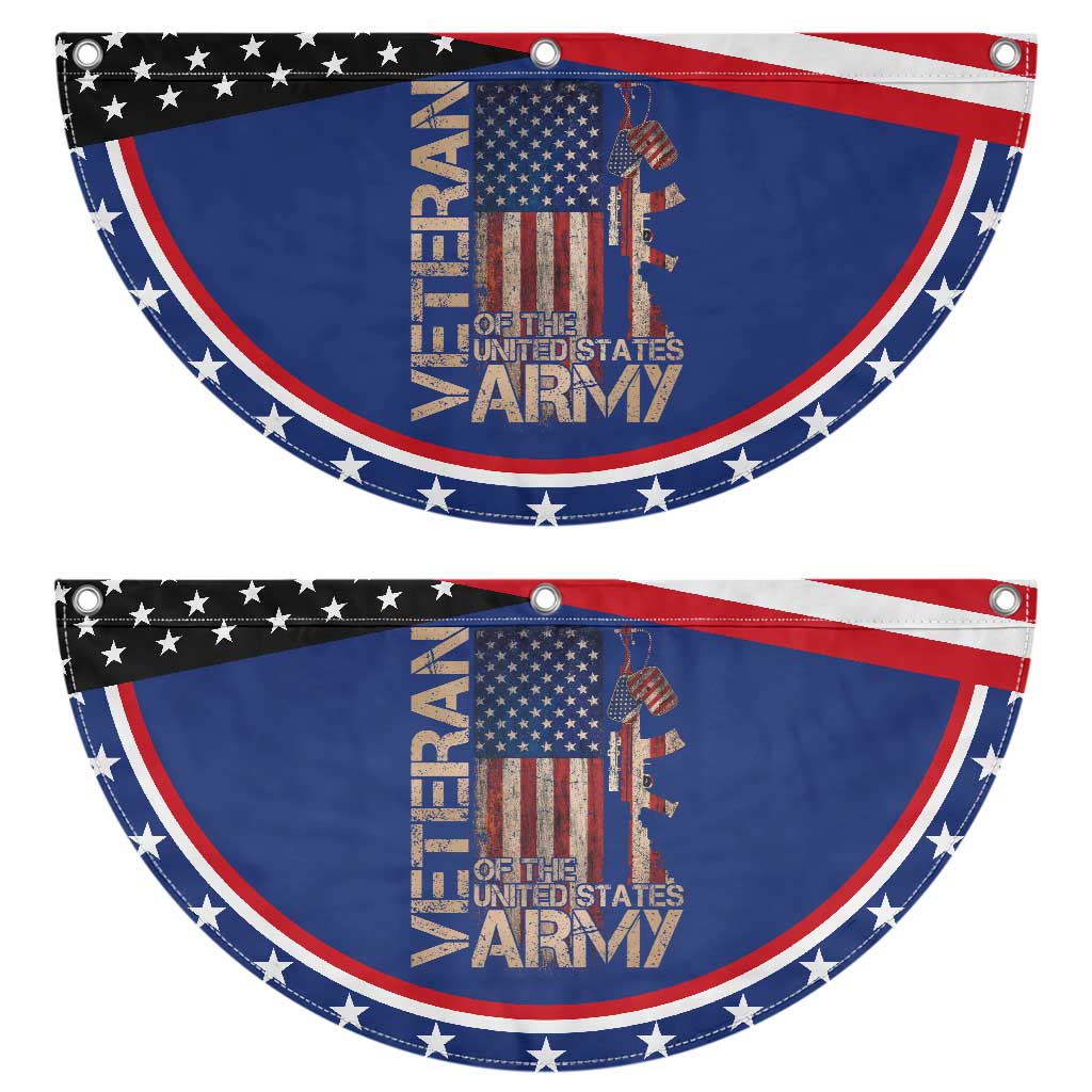 Veteran Of The United States Patriotic Fan Flag Army US Flag Veteran