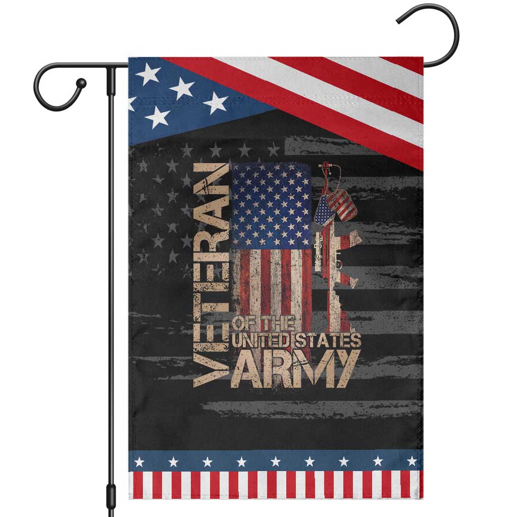 Veteran Of The United States Garden Flag Army US Flag Veteran Patriotic