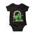 St Patricks Day Dabbing Video Game Controller Baby Onesie Irish Gamer Boys Dab Dance