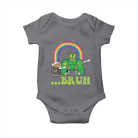 St Patricks Day Dabbing Video Game Controller Baby Onesie Irish Gamer Boys Dab Dance