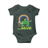 St Patricks Day Dabbing Video Game Controller Baby Onesie Irish Gamer Boys Dab Dance