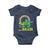 St Patricks Day Dabbing Video Game Controller Baby Onesie Irish Gamer Boys Dab Dance