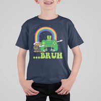 St Patricks Day Dabbing Video Game Controller T Shirt For Kid Irish Gamer Boys Dab Dance
