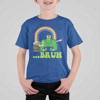 St Patricks Day Dabbing Video Game Controller T Shirt For Kid Irish Gamer Boys Dab Dance