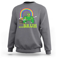 St Patricks Day Dabbing Video Game Controller Sweatshirt Irish Gamer Boys Dab Dance