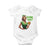 St. Patricks Day Baby Onesie Feeling Lucky Trendy Retro
