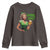 St. Patricks Day Youth Sweatshirt Feeling Lucky Trendy Retro