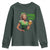 St. Patricks Day Youth Sweatshirt Feeling Lucky Trendy Retro