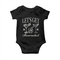 St Patricks Day Cocktail Baby Onesie Lets Get Shamrocked