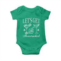 St Patricks Day Cocktail Baby Onesie Lets Get Shamrocked