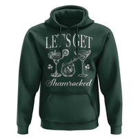 St Patricks Day Cocktail Hoodie Lets Get Shamrocked