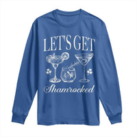St Patricks Day Cocktail Long Sleeve Shirt Lets Get Shamrocked