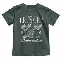 St Patricks Day Cocktail Toddler T Shirt Lets Get Shamrocked