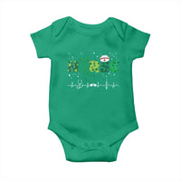 Nurse St Patricks Day Baby Onesie Stethoscope Scrub Irish Nurses Paddys Day