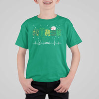 Nurse St Patricks Day T Shirt For Kid Stethoscope Scrub Irish Nurses Paddys Day