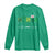 Nurse St Patricks Day Long Sleeve Shirt Stethoscope Scrub Irish Nurses Paddys Day