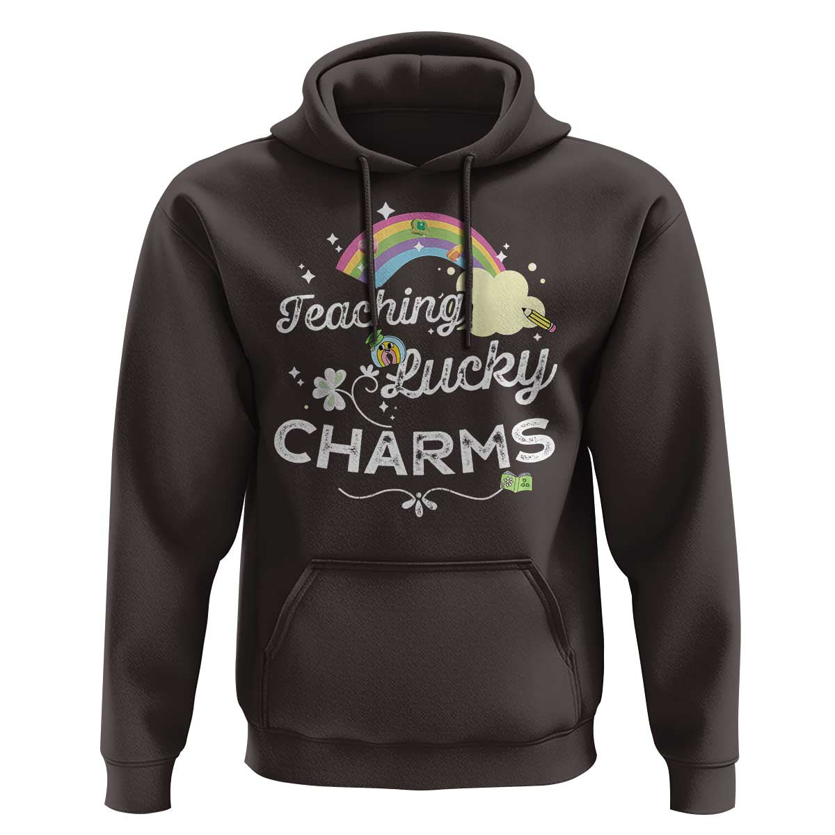 Girls St. Patricks Day Hoodie Little Miss Shenanigans