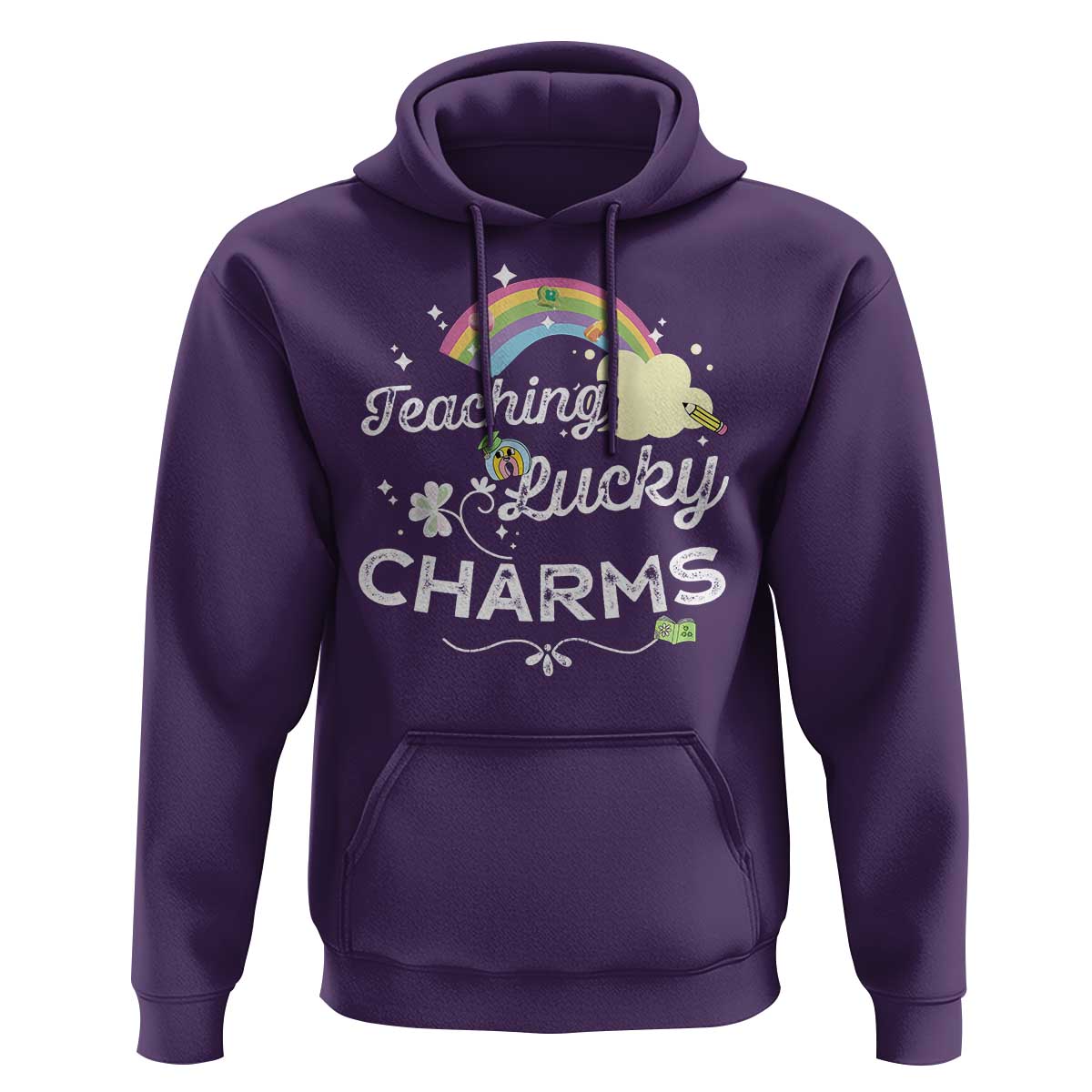 Girls St. Patricks Day Hoodie Little Miss Shenanigans
