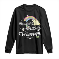 Girls St. Patricks Day Long Sleeve Shirt Little Miss Shenanigans