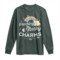 Girls St. Patricks Day Long Sleeve Shirt Little Miss Shenanigans