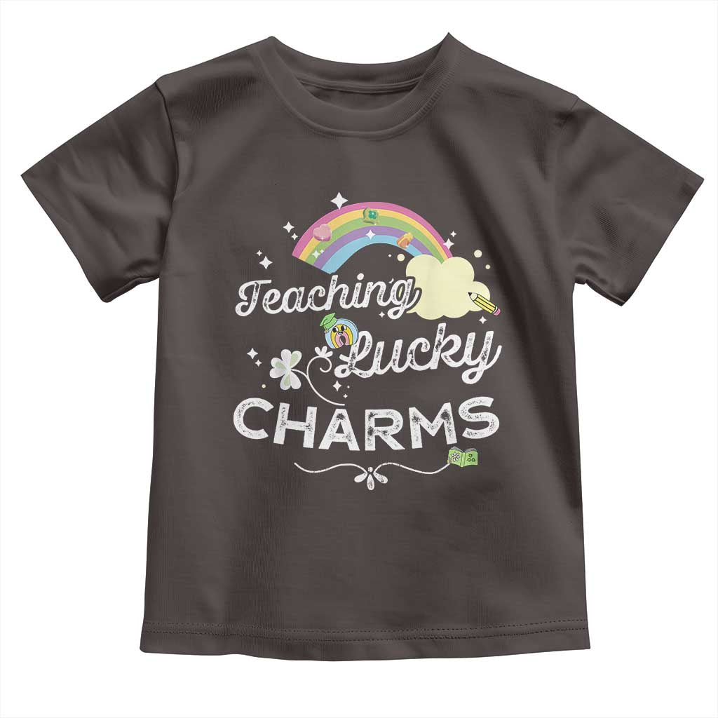 Girls St. Patricks Day Toddler T Shirt Little Miss Shenanigans