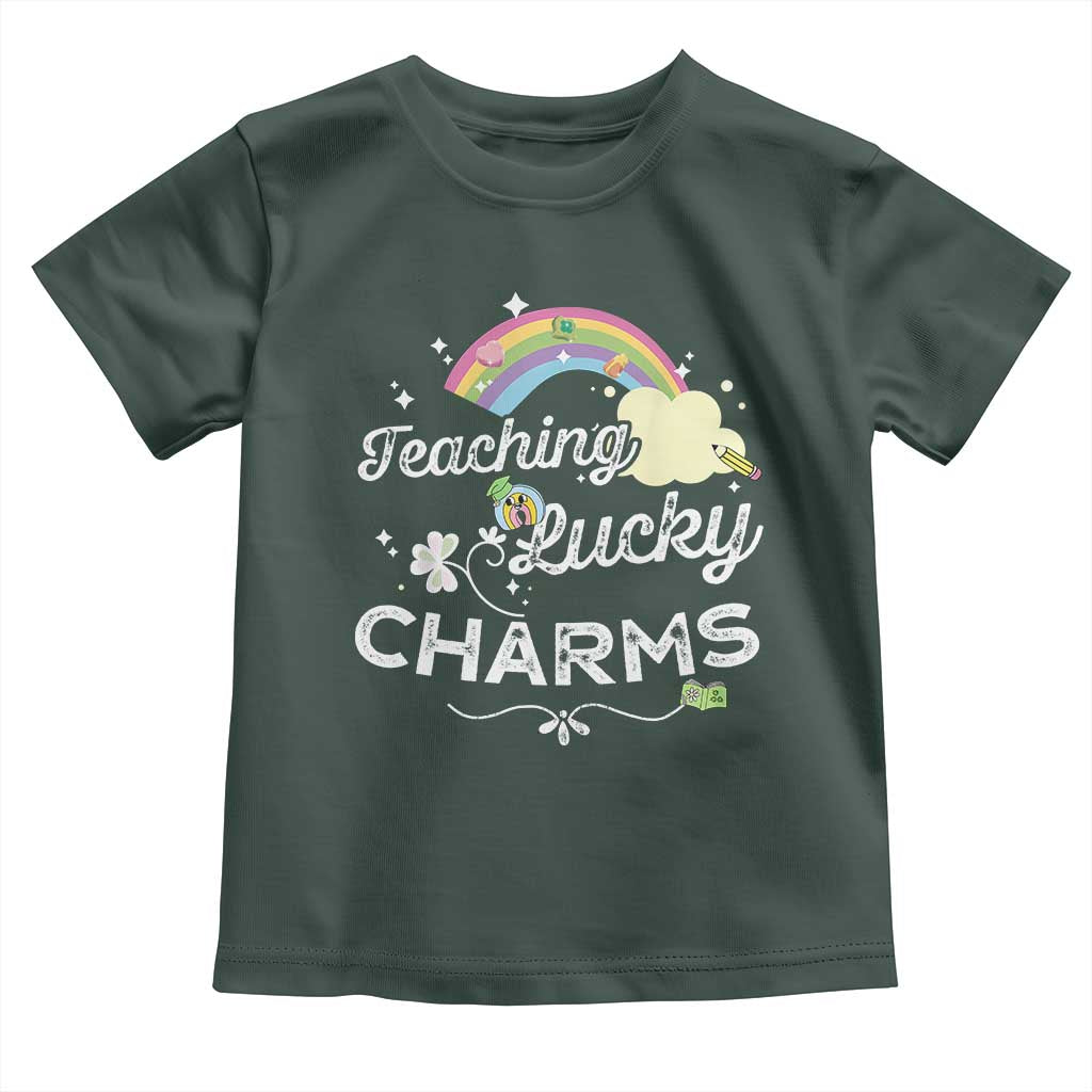 Girls St. Patricks Day Toddler T Shirt Little Miss Shenanigans