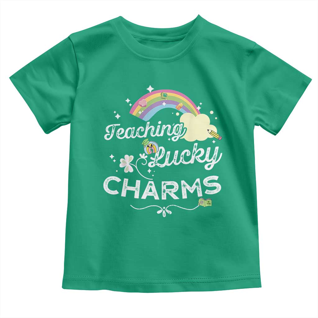 Girls St. Patricks Day Toddler T Shirt Little Miss Shenanigans