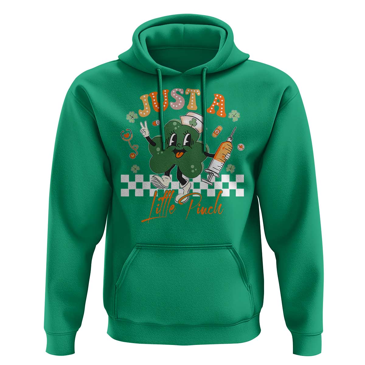 Nurse St Patrick's Hoodie Just A Little Pinch