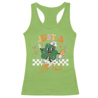 Nurse St Patrick's Racerback Tank Top Just A Little Pinch
