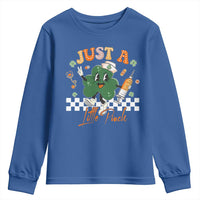 Nurse St Patrick's Youth Sweatshirt Just A Little Pinch