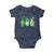 Nurse St Patricks Day Baby Onesie Lucky Shamrock Leopard Gnomes Irish Nurses