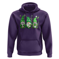 Nurse St Patricks Day Hoodie Lucky Shamrock Leopard Gnomes Irish Nurses