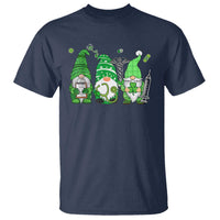 Nurse St Patricks Day T Shirt Lucky Shamrock Leopard Gnomes Irish Nurses