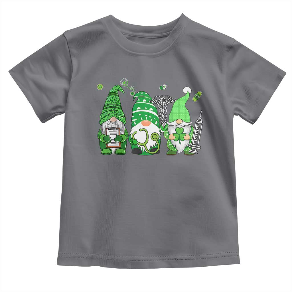 Nurse St Patricks Day Toddler T Shirt Lucky Shamrock Leopard Gnomes Irish Nurses