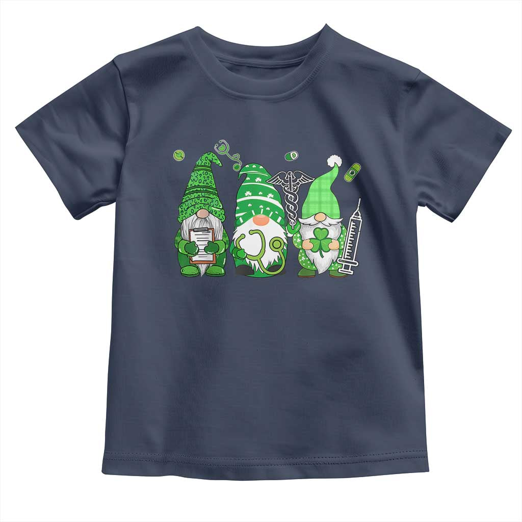 Nurse St Patricks Day Toddler T Shirt Lucky Shamrock Leopard Gnomes Irish Nurses
