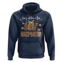 Im Just Here For My Nephew Hoodie Gift For Aunt From Nephew Leopard