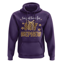 Im Just Here For My Nephew Hoodie Gift For Aunt From Nephew Leopard