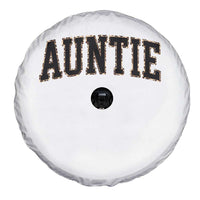Auntie Spare Tire Cover Retro Varsity New Aunt Letter Print