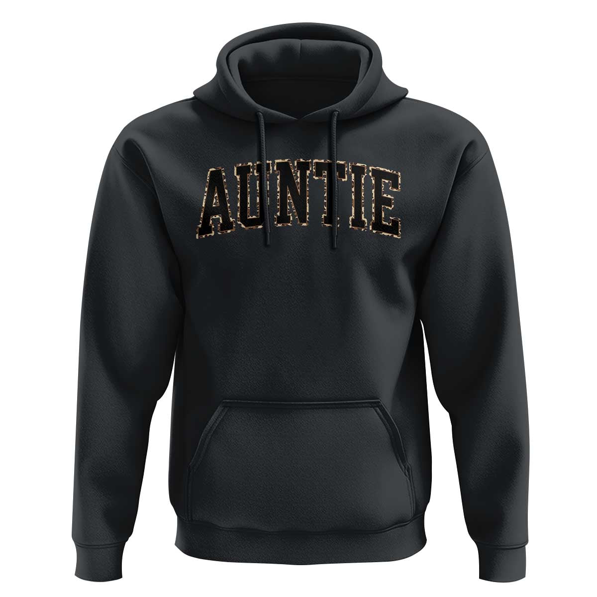 Auntie Hoodie Retro Varsity New Aunt Letter Print