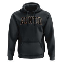 Auntie Hoodie Retro Varsity New Aunt Letter Print